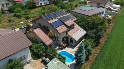 Casa Individuala || 5 camere || Piscina Incalzita - Teren 424MP - foto 3