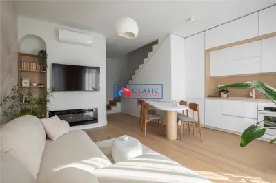 Inchiriere apartament pe 2 niveluri, mobilat si utilat complet,  cartier Gheorgheni - foto 3