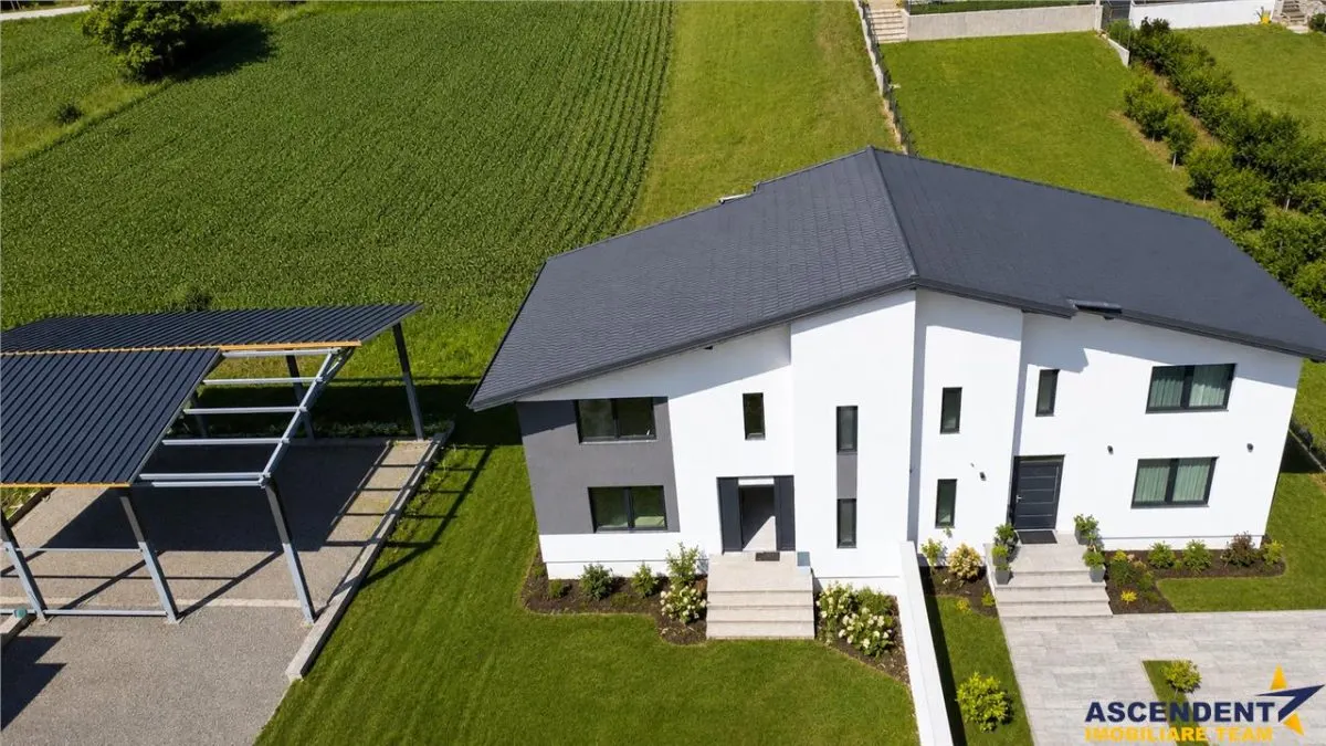 Casa noua, moderna, P + 1E, langa padure, Voiniceni, 6km de Targu Mures - foto 3