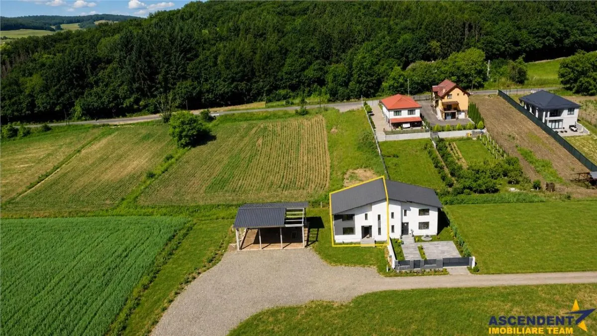 Casa noua, moderna, P + 1E, langa padure, Voiniceni, 6km de Targu Mures - foto 6