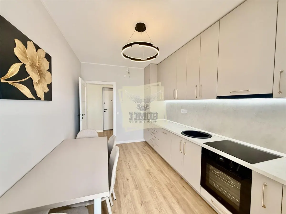 Penthouse de lux 84 mpu cu 3 camere 2 bai terasa 2 parcari - foto 12
