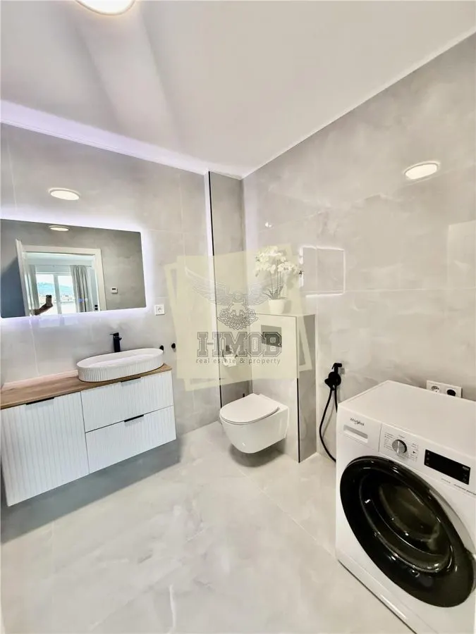 Penthouse de lux 84 mpu cu 3 camere 2 bai terasa 2 parcari - foto 10