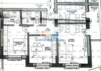 APARTAMENT 3 CAMERE DE VANZARE PALLADY - foto 14